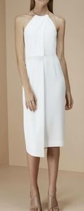 NWT Keepsake Clockwork Ivory/White Midi Dress